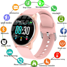Smart Watch Real-time Weather Forecast Activity Tracker