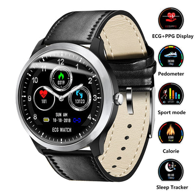 Smart Watch ECG+PPG Smart Fitness Band Heart Rate Monitor Blood Pressure Watch Waterproof Smartwatch for IOS Android Phone Watch