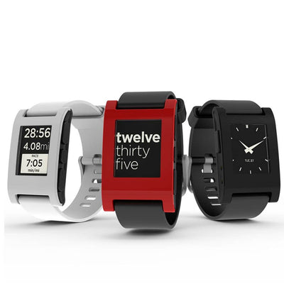 ZycBeautiful for Pebble Classic E-Paper Smartwatch Multi-Functions Pebble Sports Watch 5-ATM Waterproof Smart Watch